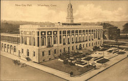 New City Hall Waterbury, CT Postcard Postcard Postcard
