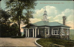 Gunn Memorial Library Postcard