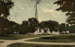 Congregational Church New Haven, CT Postcard Postcard Postcard