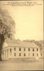 The Congregational Church Windsor, CT Postcard Postcard Postcard