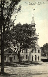 First Congregational Church Postcard
