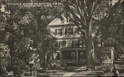Curtis House on Routes 6 & 22 Woodbury, CT Postcard Postcard Postcard