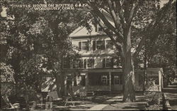 Curtis House on Routes 6 & 22 Postcard
