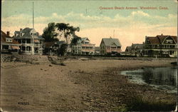 Crescent Beach Avenue Woodmont, CT Postcard Postcard Postcard