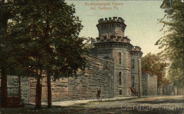 Northumberland County Jail Sunbury Pennsylvania