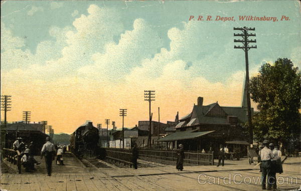 P. R. R. Depot Wilkinsburg Pennsylvania