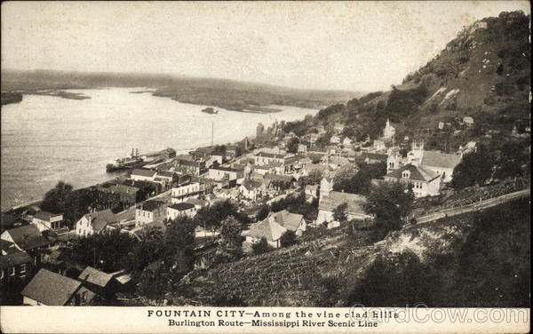 View of Town Fountain City Wisconsin