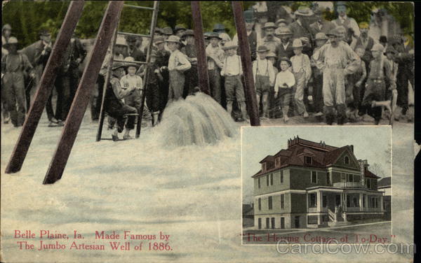 The Herring Cottage and Artesian Well Belle Plaine Iowa
