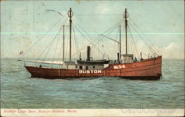 Boston Light Ship, Boston Harbor Massachusetts