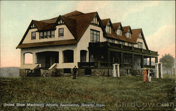 United Shoe Machinery Athletic Association Beverly Massachusetts