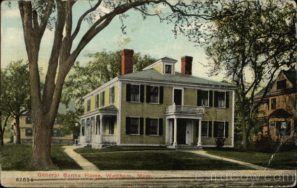 General Banks Home Waltham Massachusetts