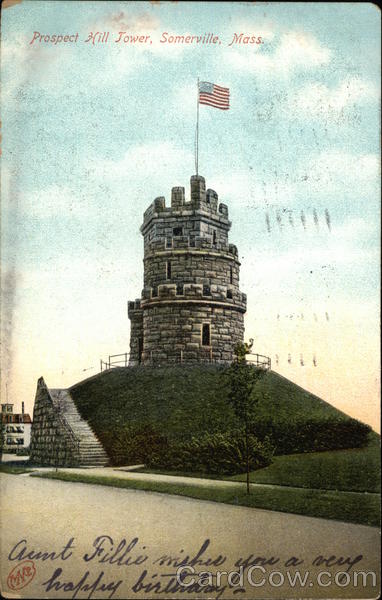 Prospect Hill Tower Somerville Massachusetts