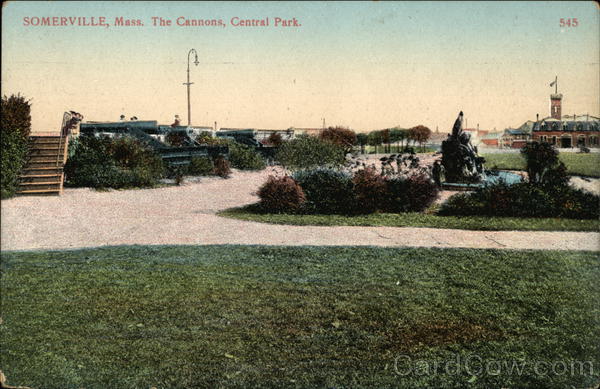 The Cannons, Central Park Somerville Massachusetts