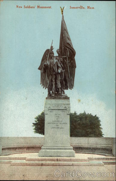 New Soldiers' Monument Somerville Massachusetts