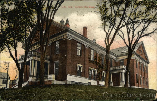 City Hall and Grounds Somerville Massachusetts