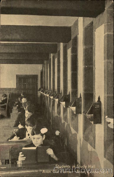 Avon Old Farms - Students in Study Hall Connecticut