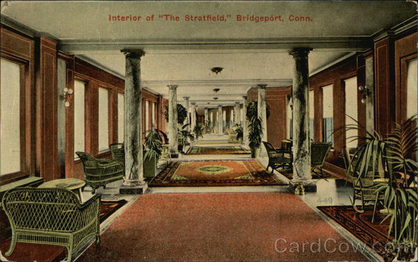 Interior of The Stratfield Bridgeport Connecticut