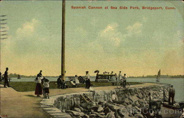 Spanish Cannon at Sea Side Park Bridgeport Connecticut