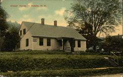 Street View of the Oldest House in the Area Keene, NH Postcard Postcard Postcard