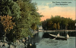 The Flume, Canobie Lake Salem, NH Postcard Postcard Postcard