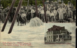 The Herring Cottage and Artesian Well Postcard