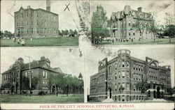 City Schools Pittsburg, KS Postcard Postcard Postcard