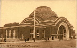 New Depot - Northern Pacific Postcard