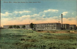 United Shoe Machine Company, General View Beverly, MA Postcard Postcard Postcard