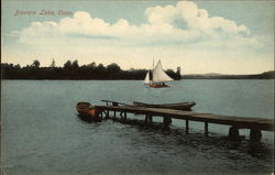 Bantam Lake Postcard