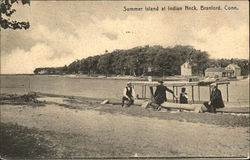 Summer Island at Indian Neck Postcard