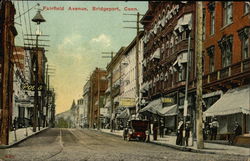 Fairfield Avenue View Postcard