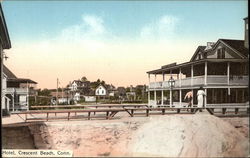View of Hotel Postcard