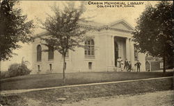 Cragin Memorial Library Postcard