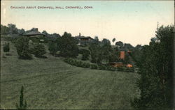 Grounds About Cromwell Hall Postcard