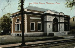 Free Public Library Postcard