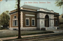 Free Public Library Postcard
