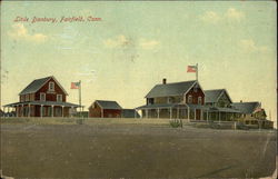 Flags Flying at Little Danbury Postcard