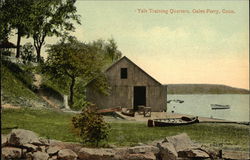 Yale Training Quarters Gales Ferry, CT Postcard Postcard 
