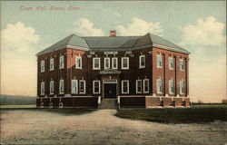 Street View of Town Hall Groton, CT Postcard Postcard Postcard