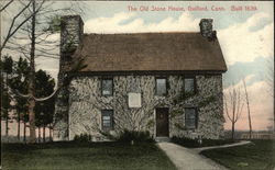 The Old Stone House, Built 1639 Postcard