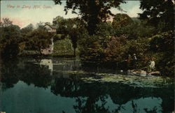 View in Long Hill Postcard