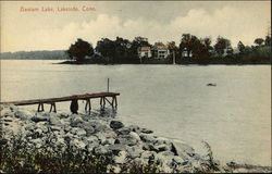 Bantam Lake Lakeside, CT Postcard Postcard Postcard