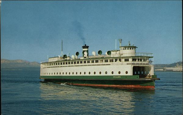 M. V. Willapa Washington Ferries