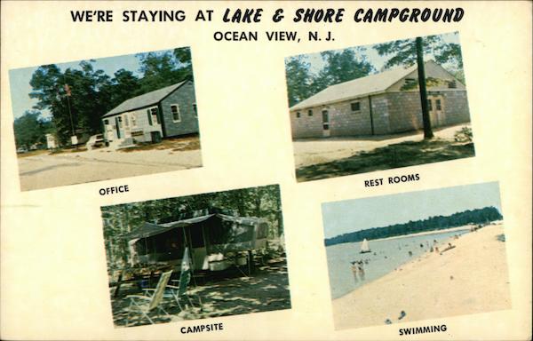 We're Staying At Lake And Shore Campground Ocean View New Jersey