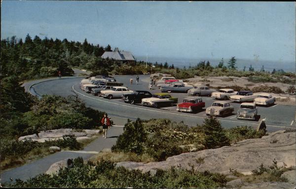 Summit of Mt. Cadillac, Acadia National Park, Mt. Desert Island, Maine Mount Desert Island