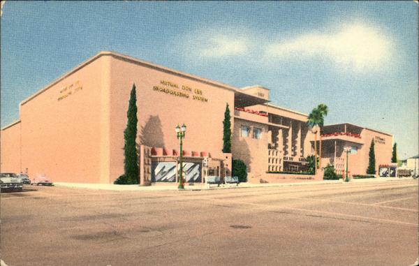 Mutual Don Lee Television-Radio Studio Hollywood California