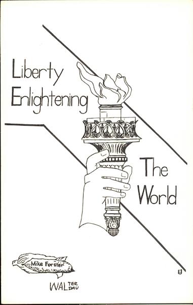 Liberty Enlightening The World Patriotic