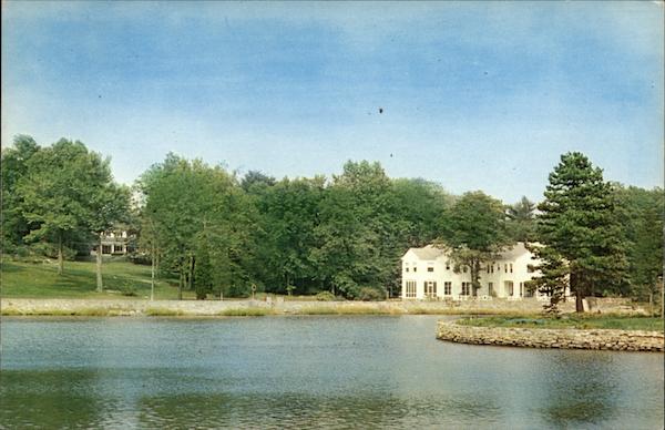 Water View of Residential Area Darien Connecticut
