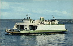M.V. "Rhododendron" - Washington State Ferry Postcard