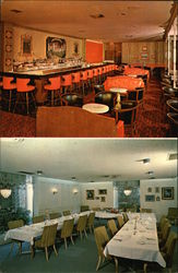 Views of Aurore's Restaurant Postcard